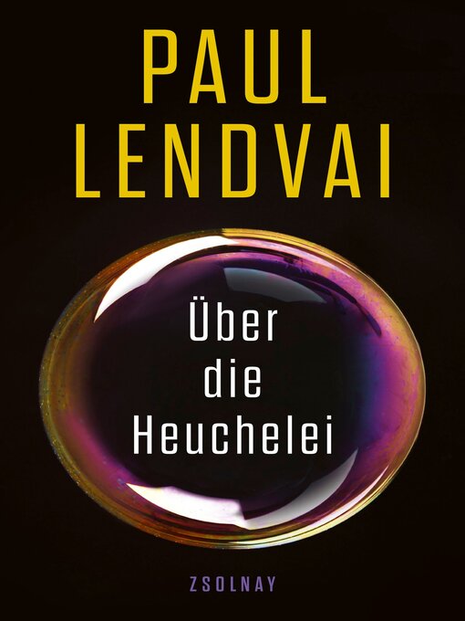 Title details for Über die Heuchelei by Paul Lendvai - Wait list